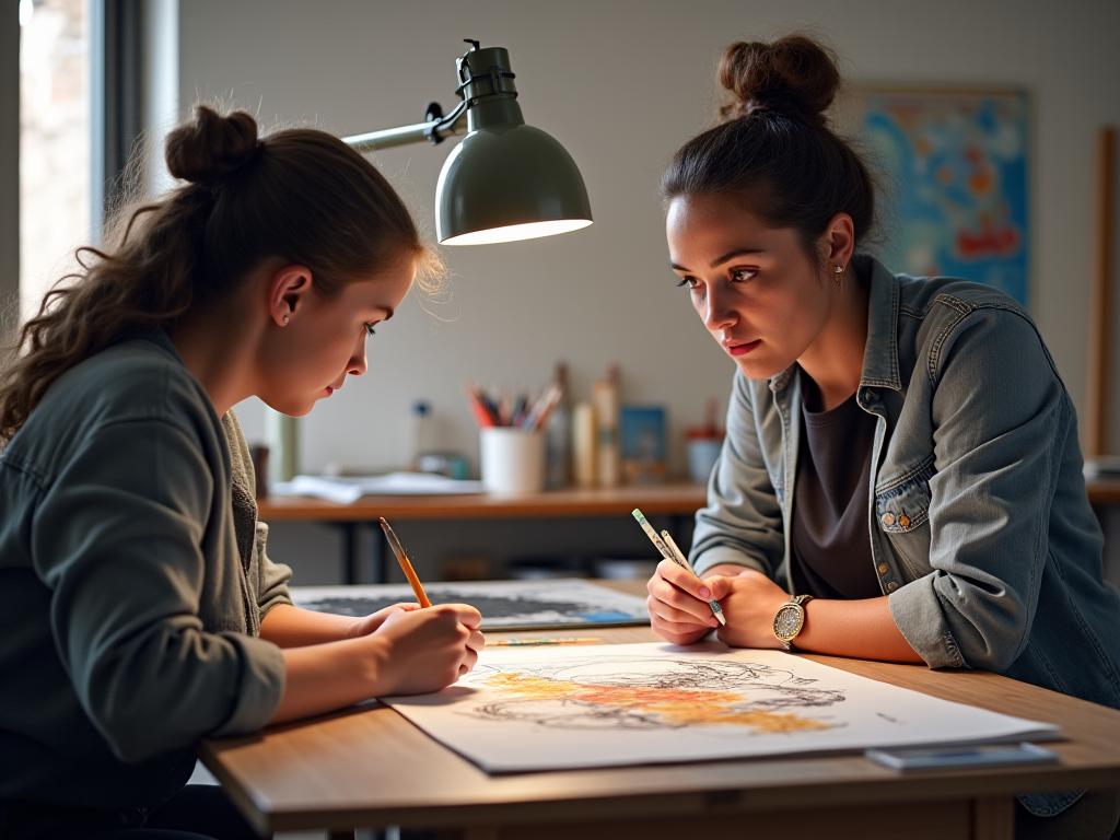 Tutor Seni Peribadi dan Pembangunan Portfolio